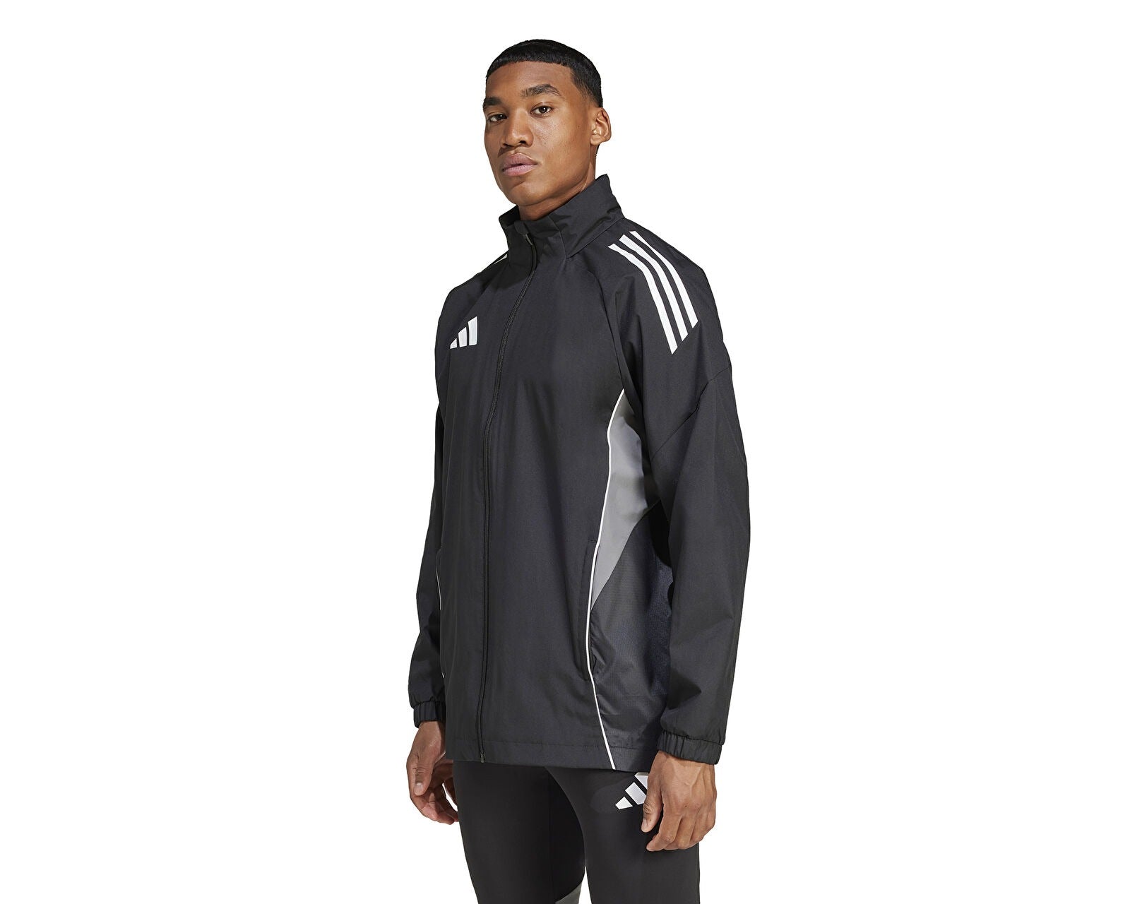 Adidas TIRO25C AW JKT Siyah Yağmurluk