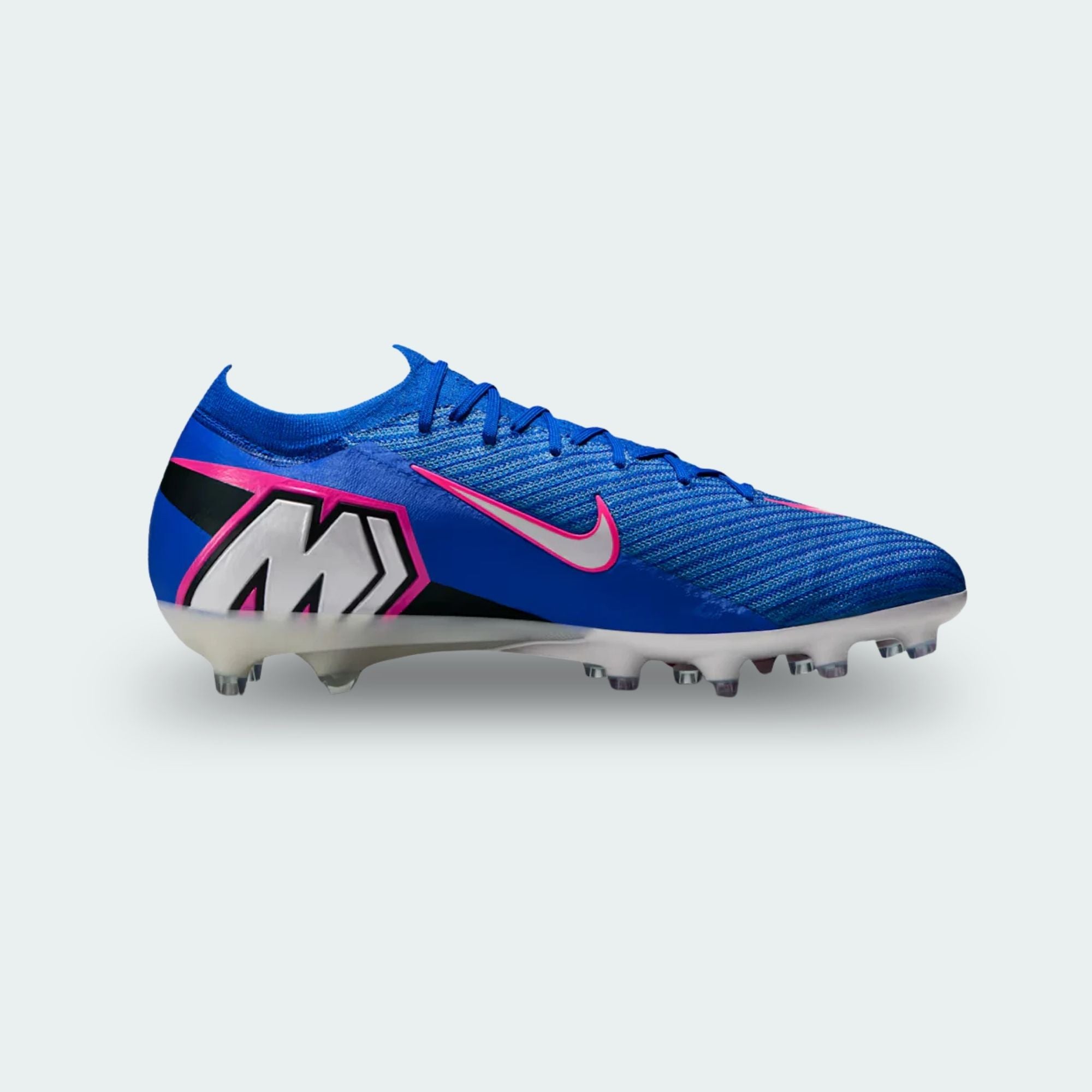 Nike FQ1457-446 Zm Vapor 16 Elite FG Krampon Mavi