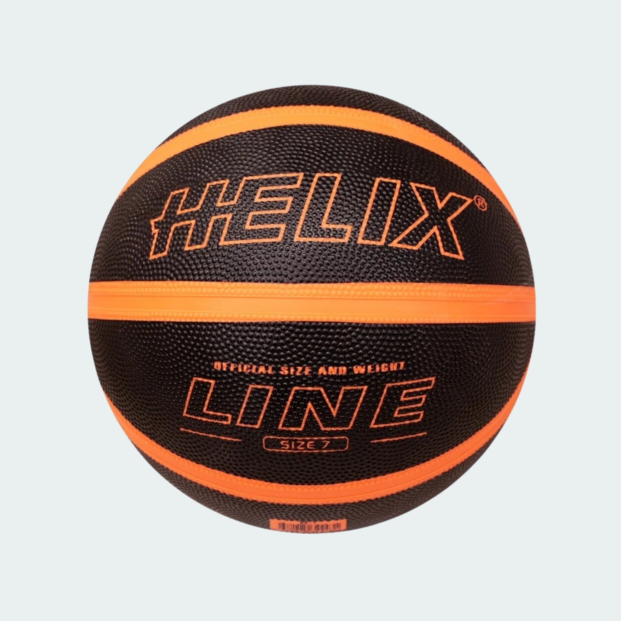 Helix BL-1 Line Basketbol Topu Siyah-Turuncu