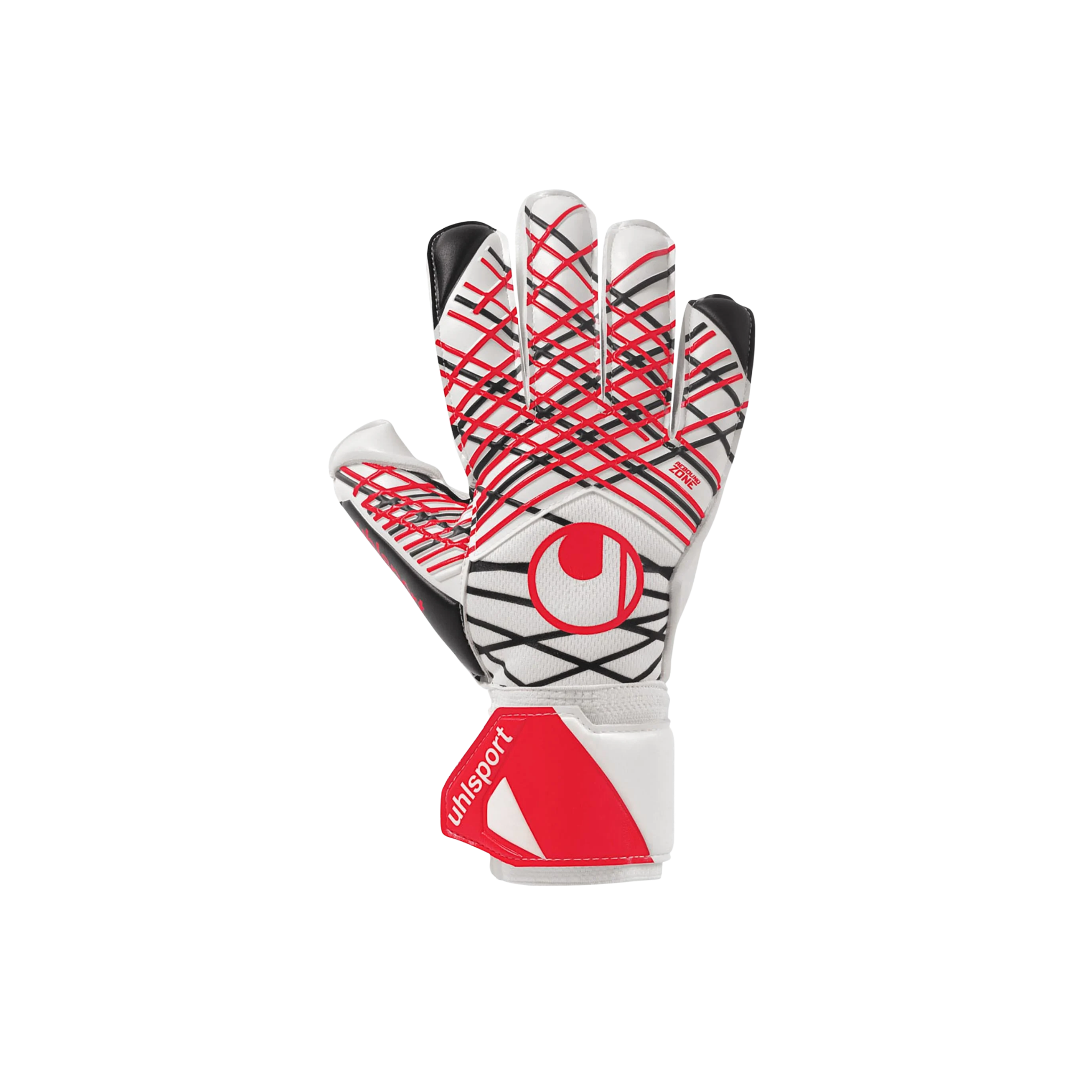 Uhlsport 1011365 Absolutgrip Kaleci Eldiveni Kaleci Eldivenleri Beyaz-Siyah-Kırmızı