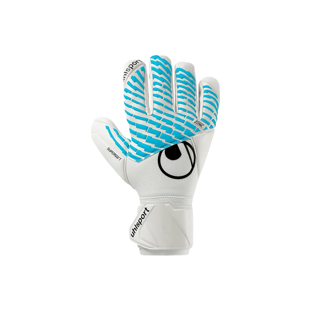 Uhlsport FM CYBERTEC SUPERSOFT HN Kaleci Eldiveni Beyaz-Mavi