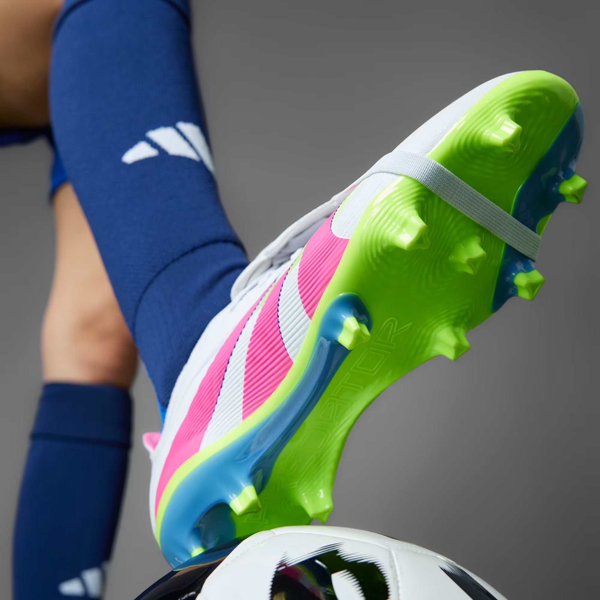 Adidas Id1320 Predator League Ft Fg/Mg Krampon Beyaz