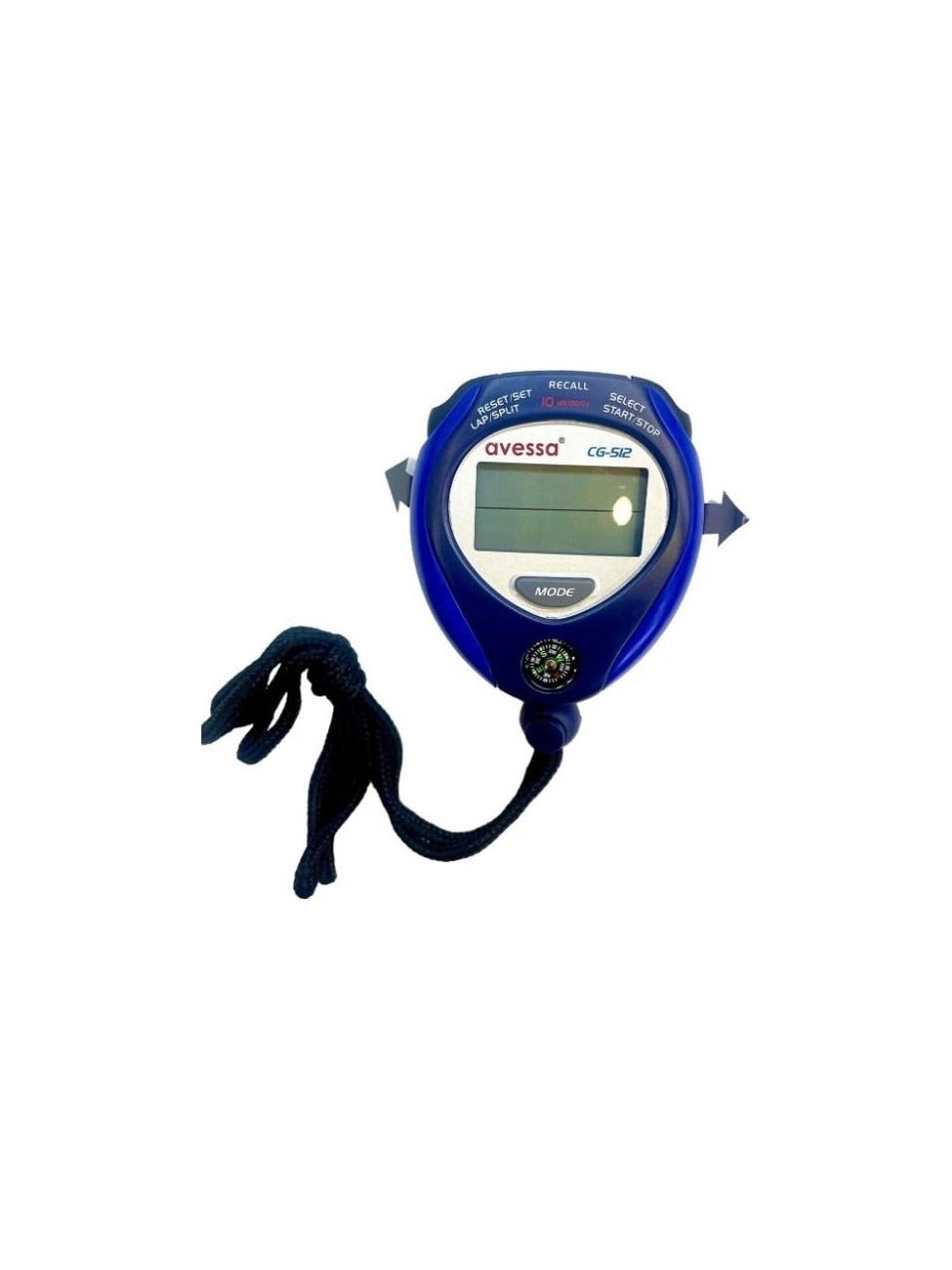 Avessa CG502 10 Hafızalı Kronometre Mavi
