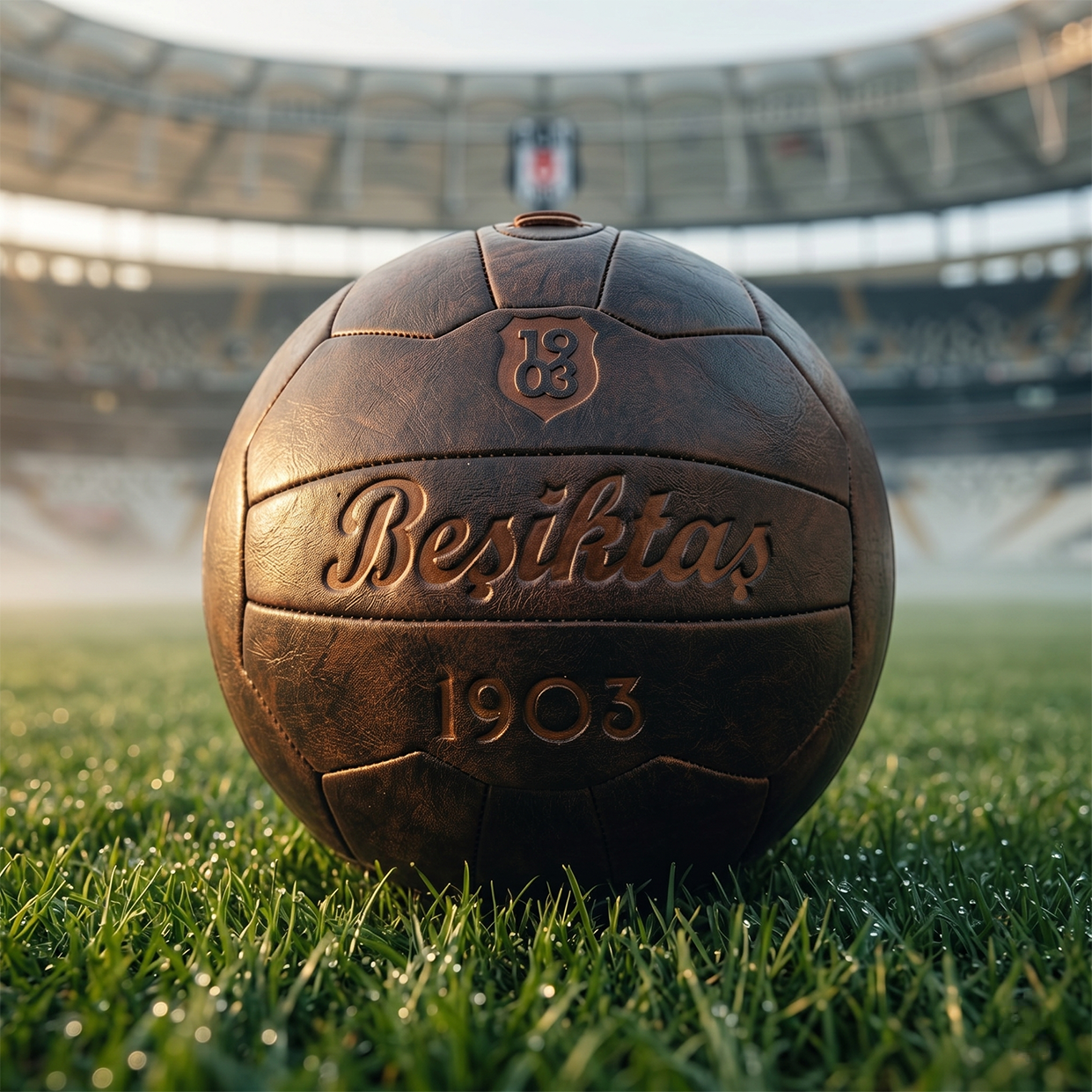 BJK-3021 Beşiktaş Nostalji Futbol Topu Toplar
