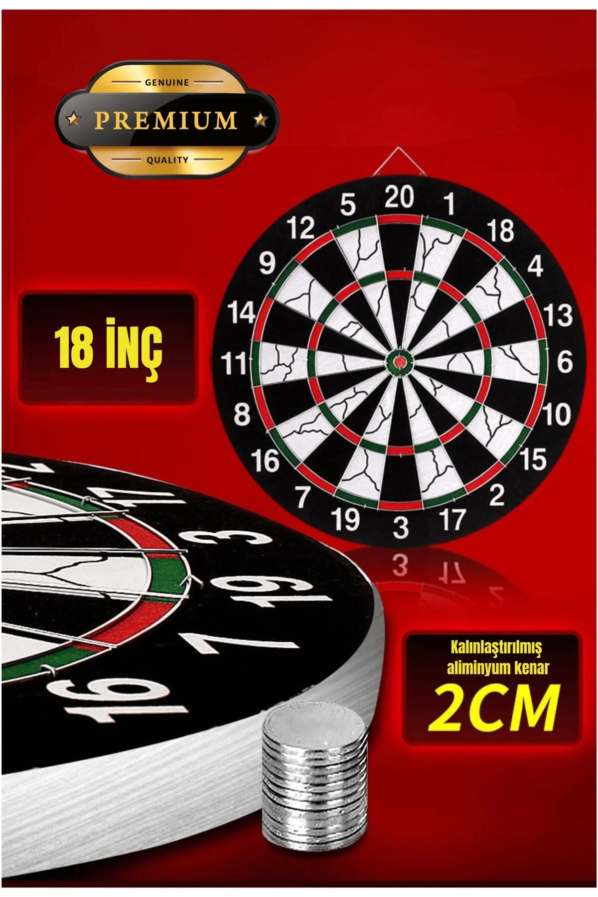 Can Sport BSR-52 Profesyonel Dart Tahtası