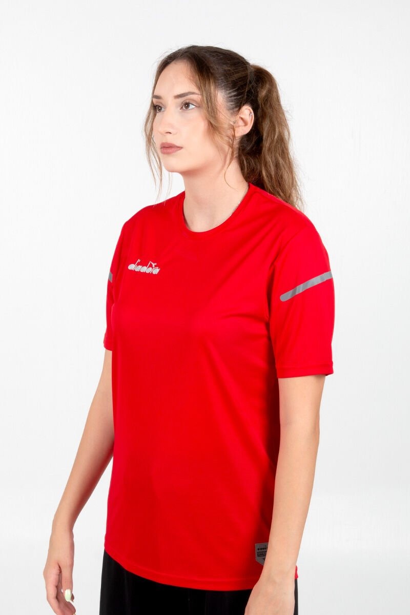 Diadora Alto 25 Antrenman Tişört Kırmızı