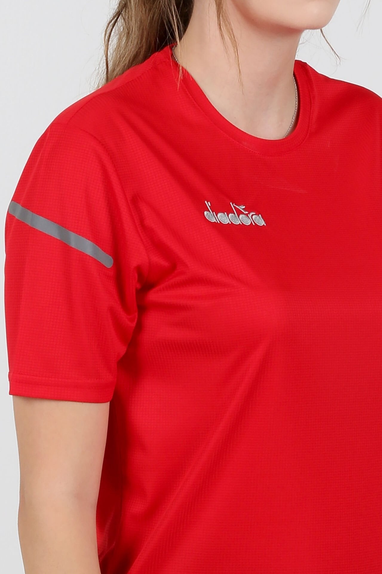 Diadora Alto 25 Antrenman Tişört Kırmızı