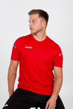 Diadora Alto 25 Antrenman Tişört Kırmızı