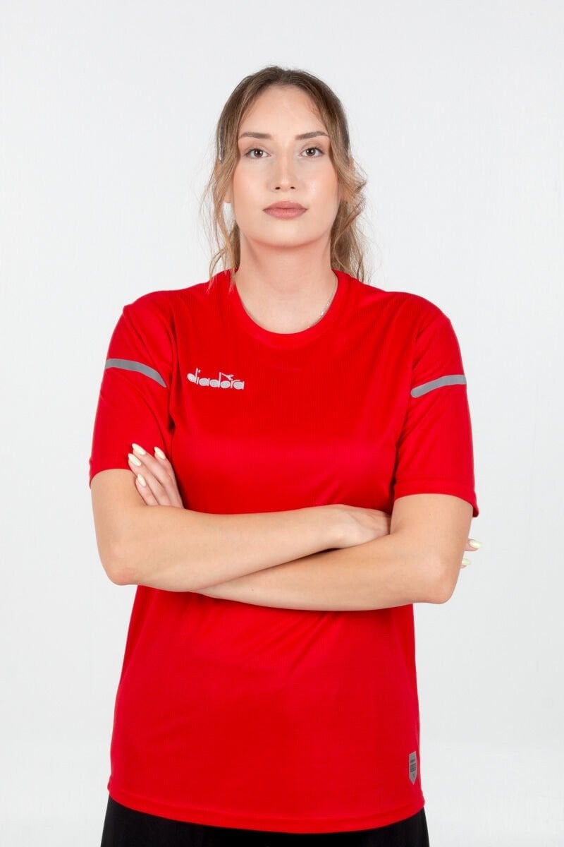 Diadora Alto 25 Antrenman Tişört Kırmızı