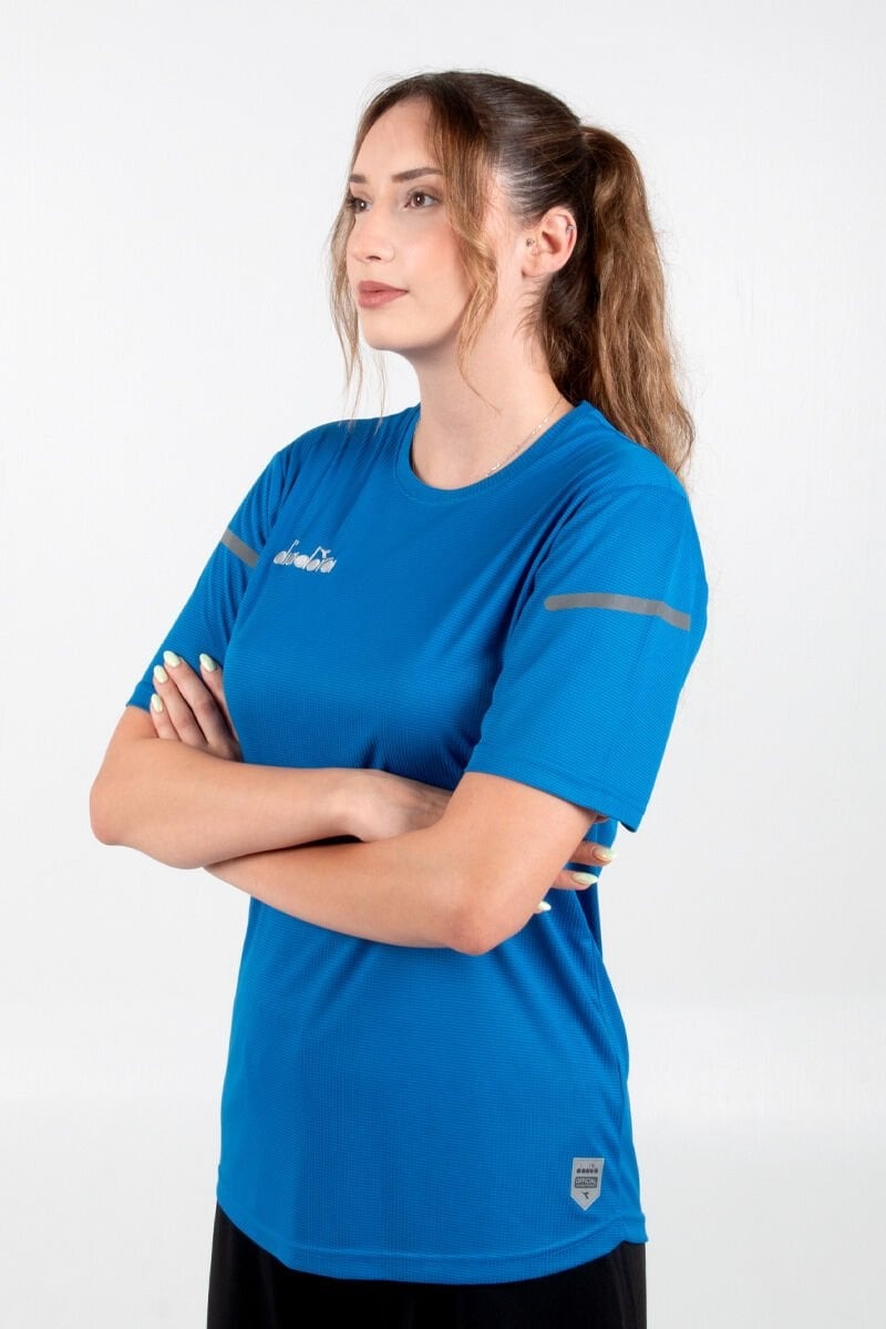 Diadora Alto 25 Antrenman Tişört Saks Mavi