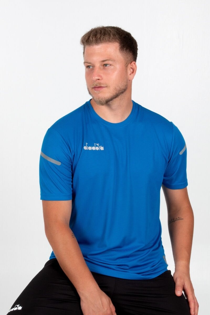 Diadora Alto 25 Antrenman Tişört Saks Mavi