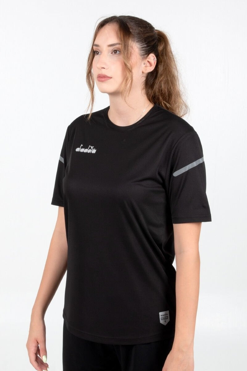Diadora Alto 25 Antrenman Tişört Siyah