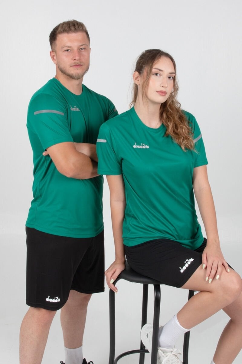 Diadora Alto 25 Antrenman Tişört Yeşil