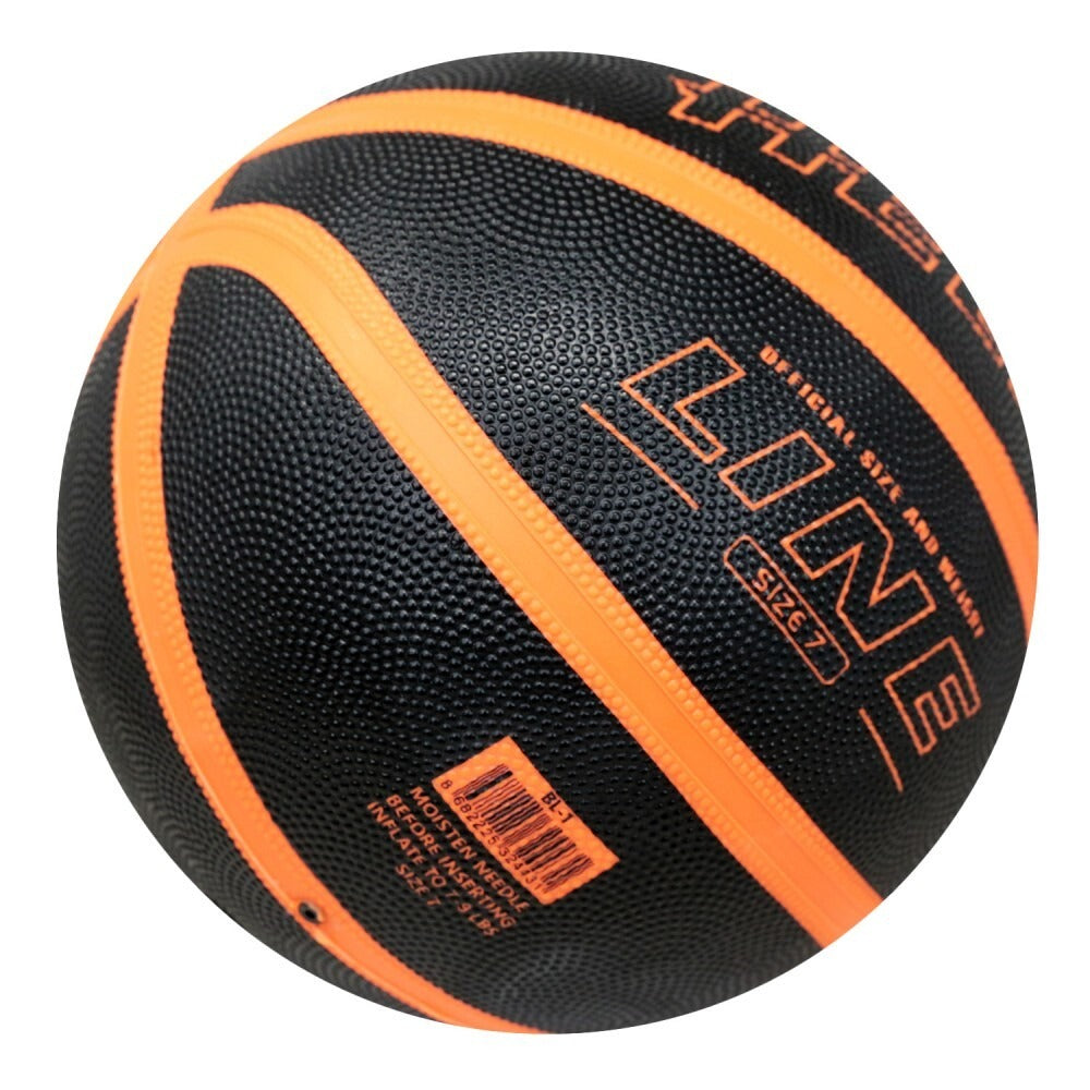 Helix BL-1 Line Basketbol Topu Siyah-Turuncu