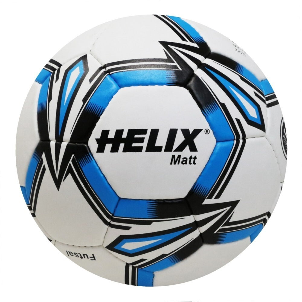 Helix Matt 4 NV-19 Futsal Topu Toplar Beyaz-Siyah
