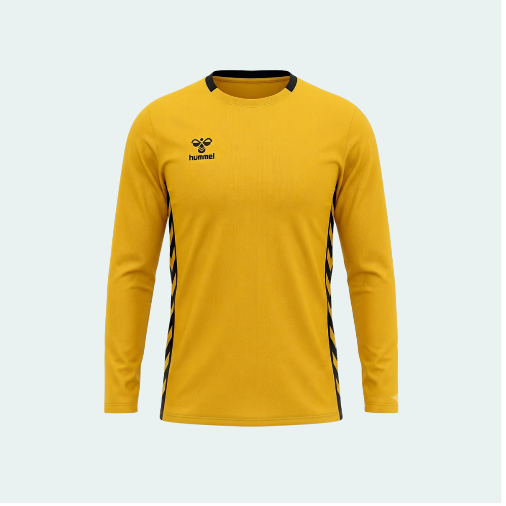 Hummel 1010355 Royal Sarı Kaleci Forması
