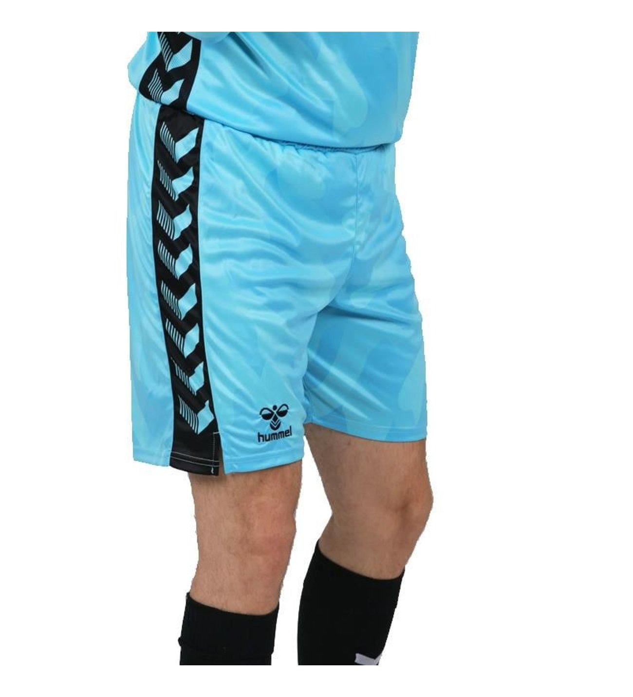 Hummel 1010392 Elegance Kaleci Şort Buz Mavi
