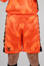 Hummel 1010392 Elegance Kaleci Şort Neon Turuncu