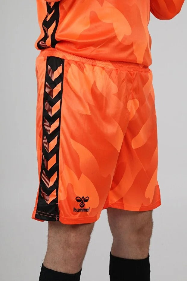 Hummel 1010392 Elegance Kaleci Şort Neon Turuncu