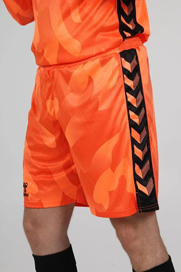 Hummel 1010392 Elegance Kaleci Şort Neon Turuncu