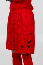 Hummel 1010599 Line Çocuk Kaleci Şort Kırmızı
