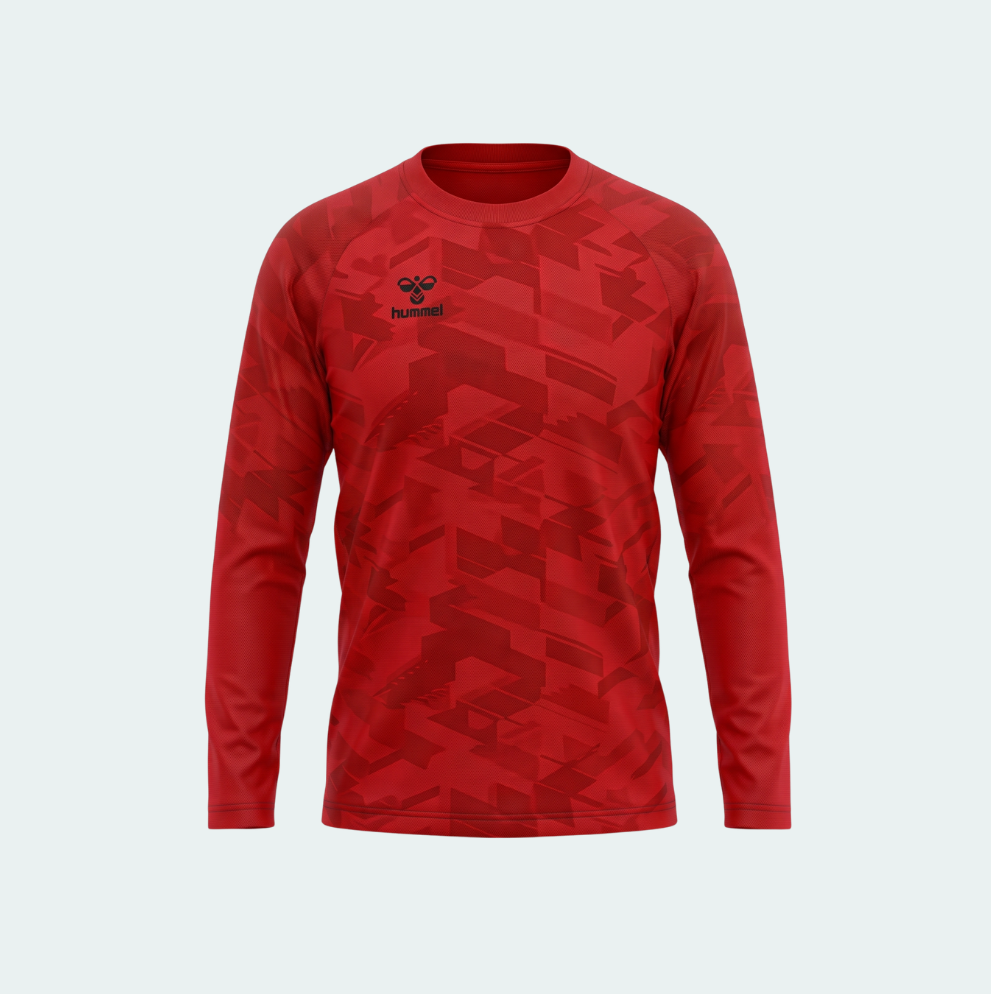 Hummel 101600 Line Kırmızı Çocuk Kaleci Forması