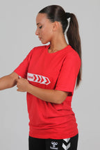 Hummel 912054 Armin Pamuklu Kırmızı Antrenman Tişört