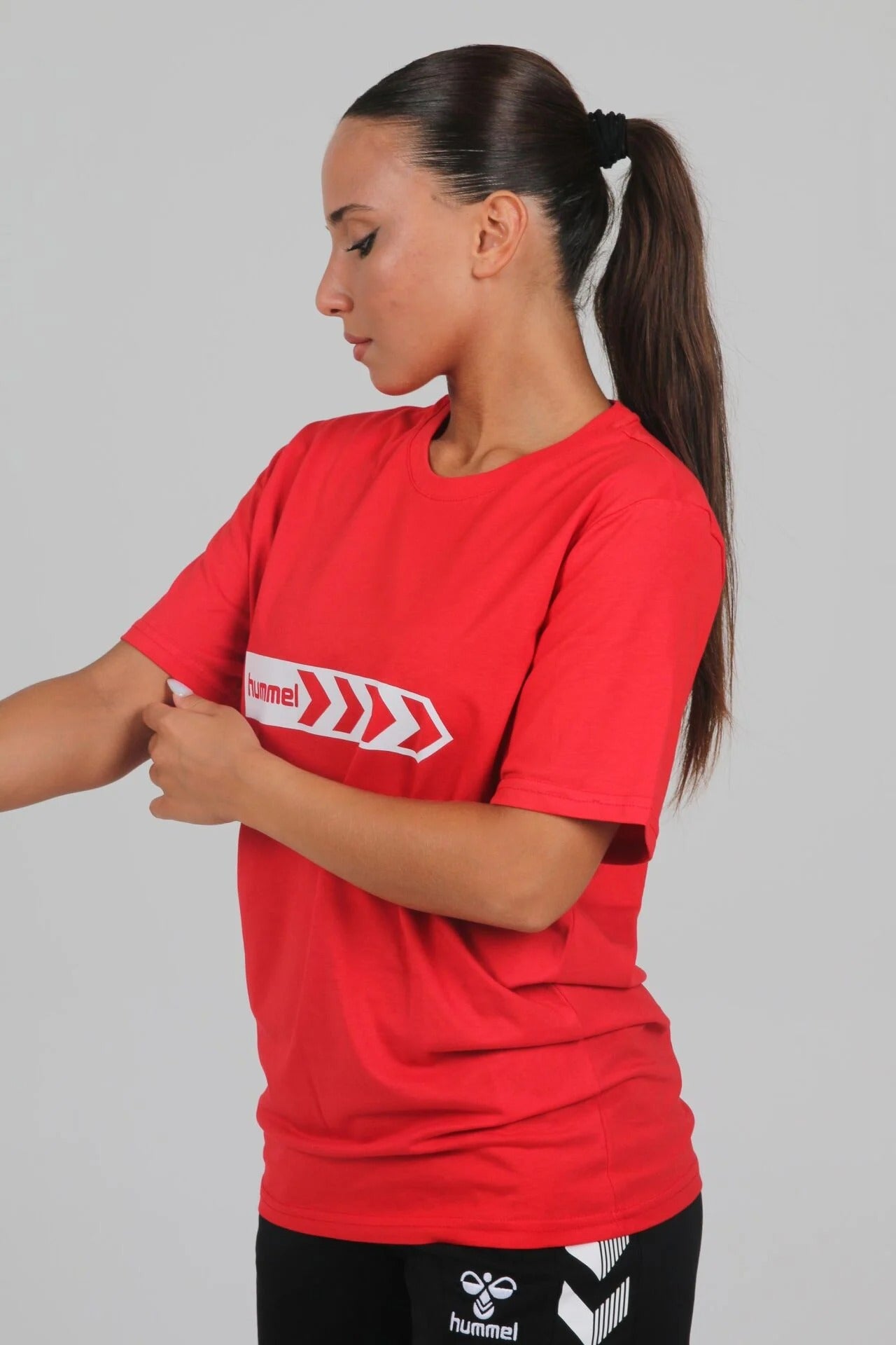 Hummel 912054 Armin Pamuklu Kırmızı Antrenman Tişört