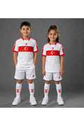 Hummel 912444 Çocuk Milli Takım Forma Tişört Beyaz
