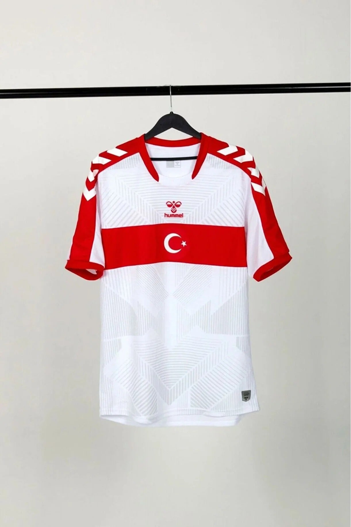 Hummel 912444 Çocuk Milli Takım Forma Tişört Beyaz