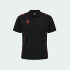 Hummel 912456 Target Kamp T-Shirt Siyah-Kırmızı