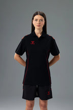 Hummel 912456 Target Kamp T-Shirt Siyah-Kırmızı