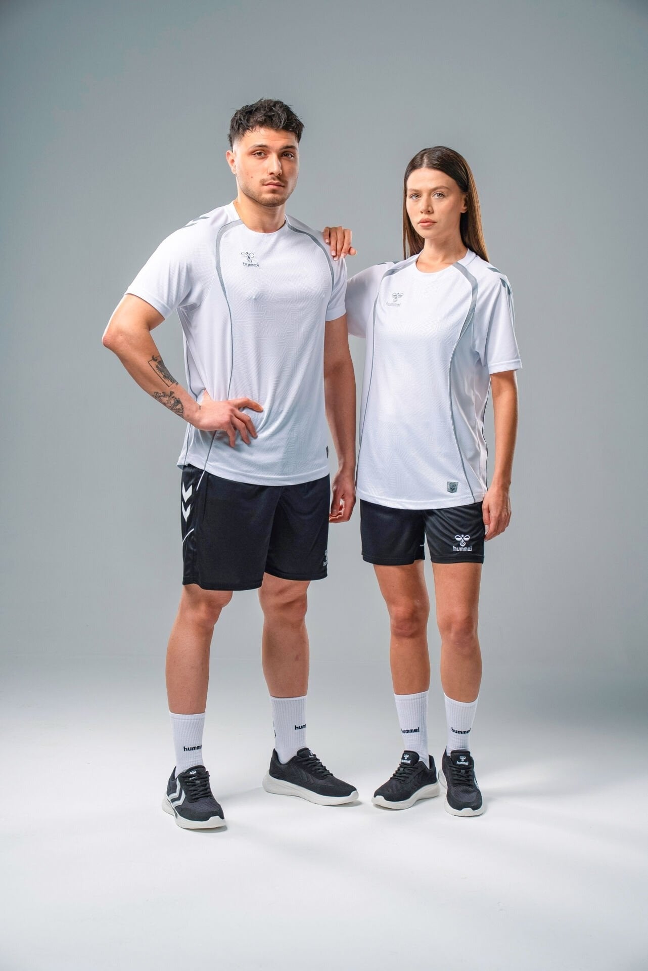 Hummel 912457 Target Antrenman Tişört Beyaz