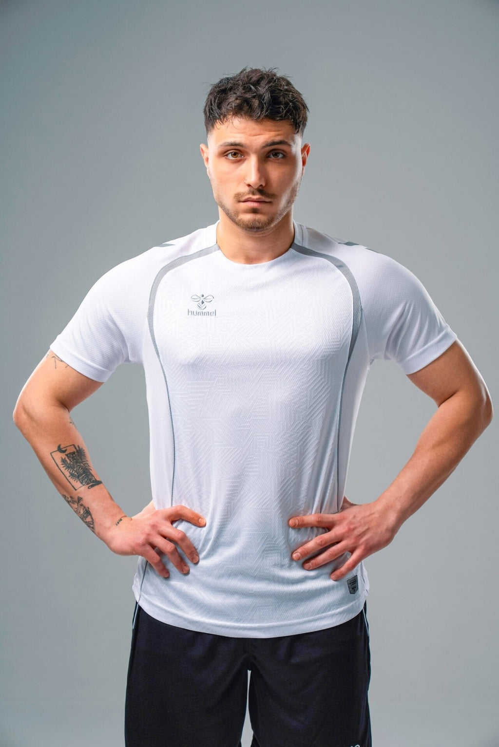 Hummel 912457 Target Antrenman Tişört Beyaz