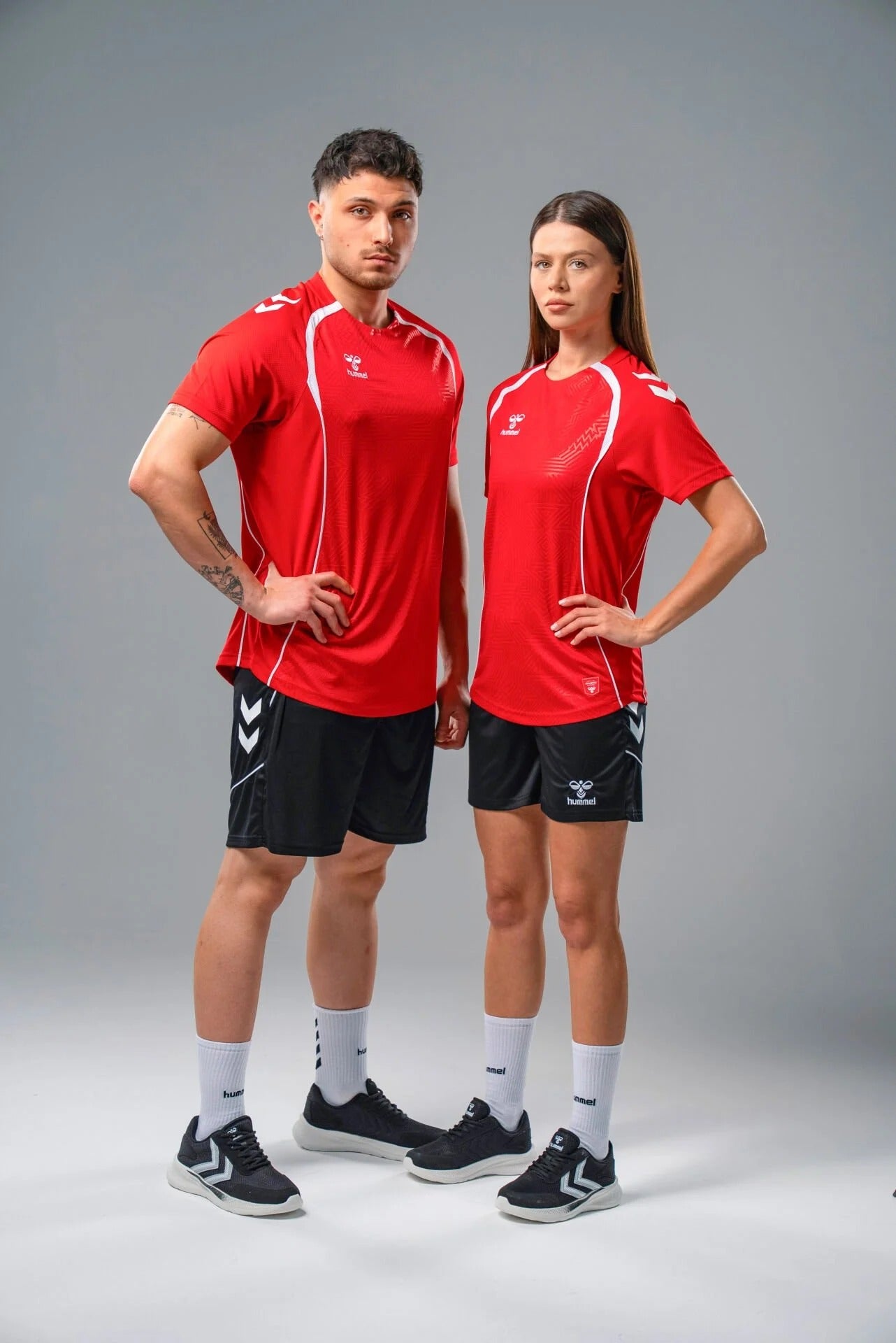 Hummel 912457 Target Antrenman Tişört Kırmızı