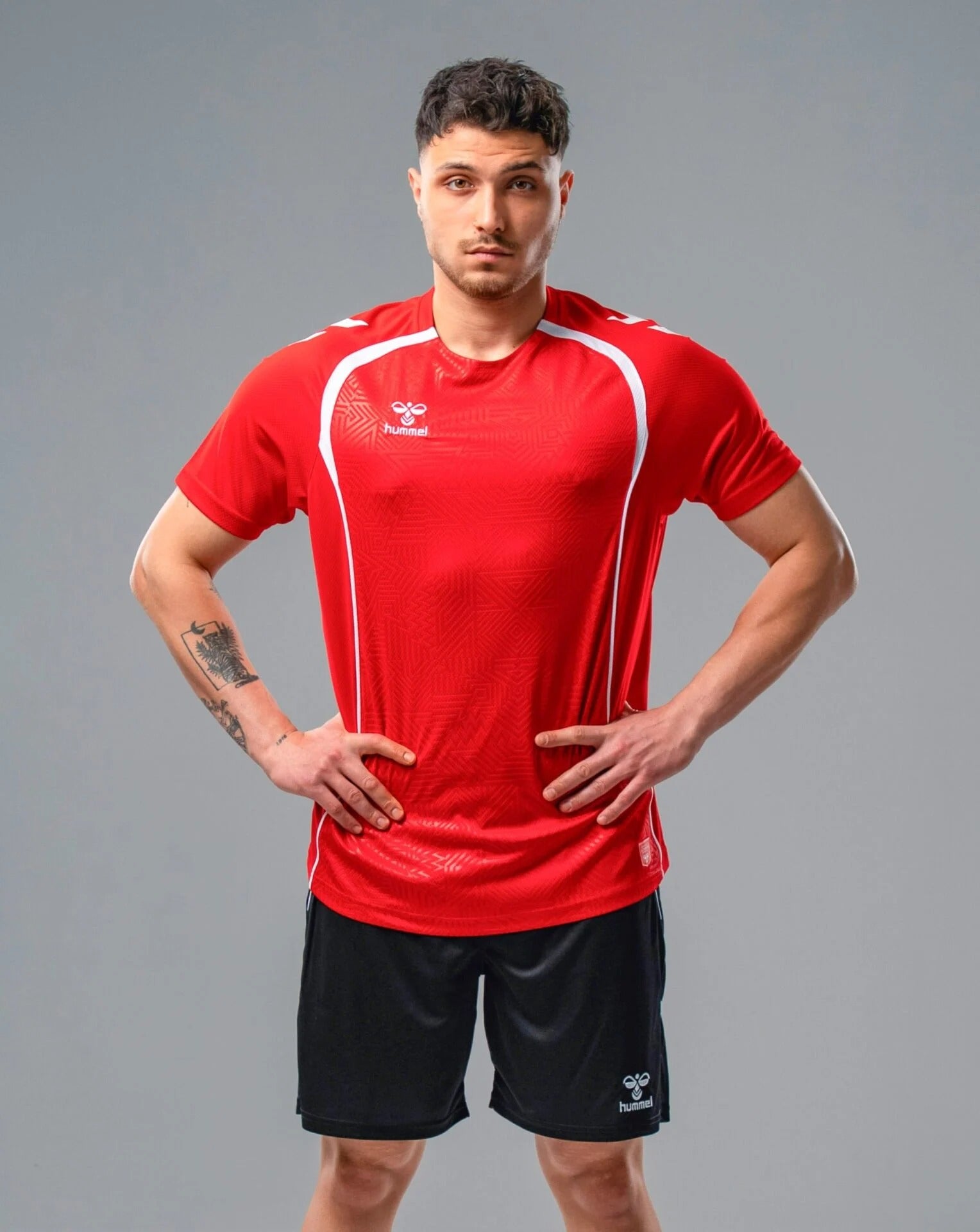 Hummel 912457 Target Antrenman Tişört Kırmızı