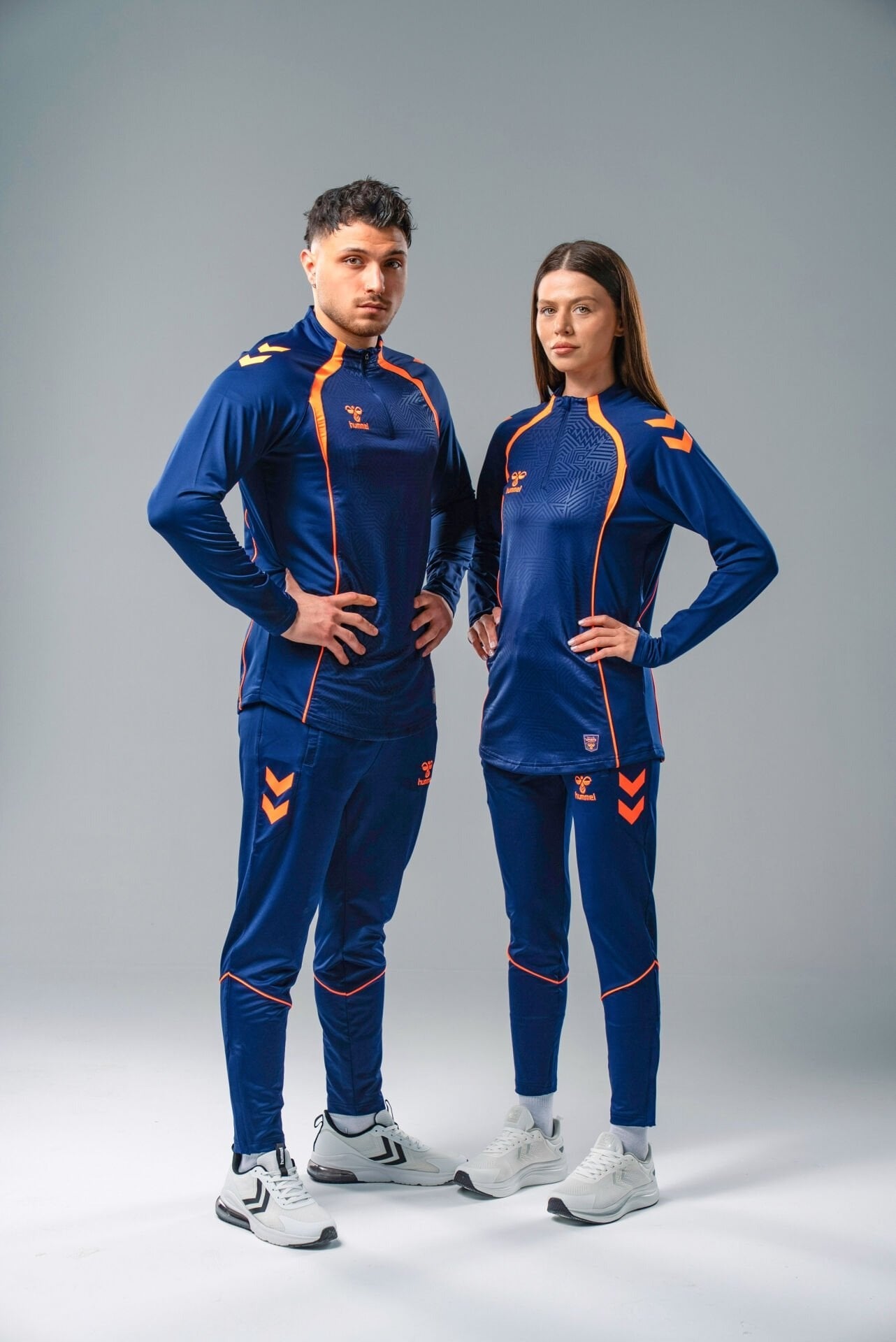 Hummel 922595 Target Antrenman Eşofman Üstü Lacivert