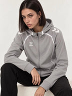 Hummel 922623 TARGET ZIP HOODIE Gri