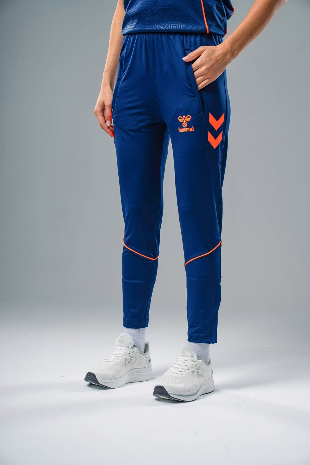 Hummel 932585 Target Antrenman Eşofman Altı Lacivert