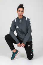 Hummel Dream Zıp Jacket Eşofman Üstü Gri
