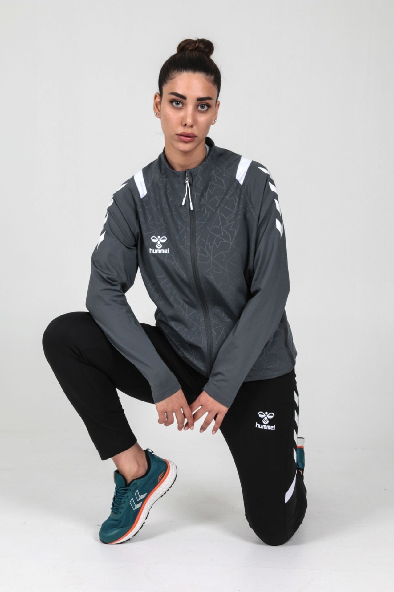 Hummel Dream Zıp Jacket Eşofman Üstü Gri