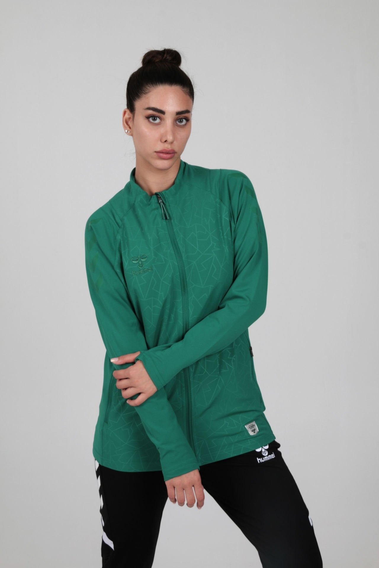 Hummel Dream Zıp Jacket Eşofman Üstü Yeşil