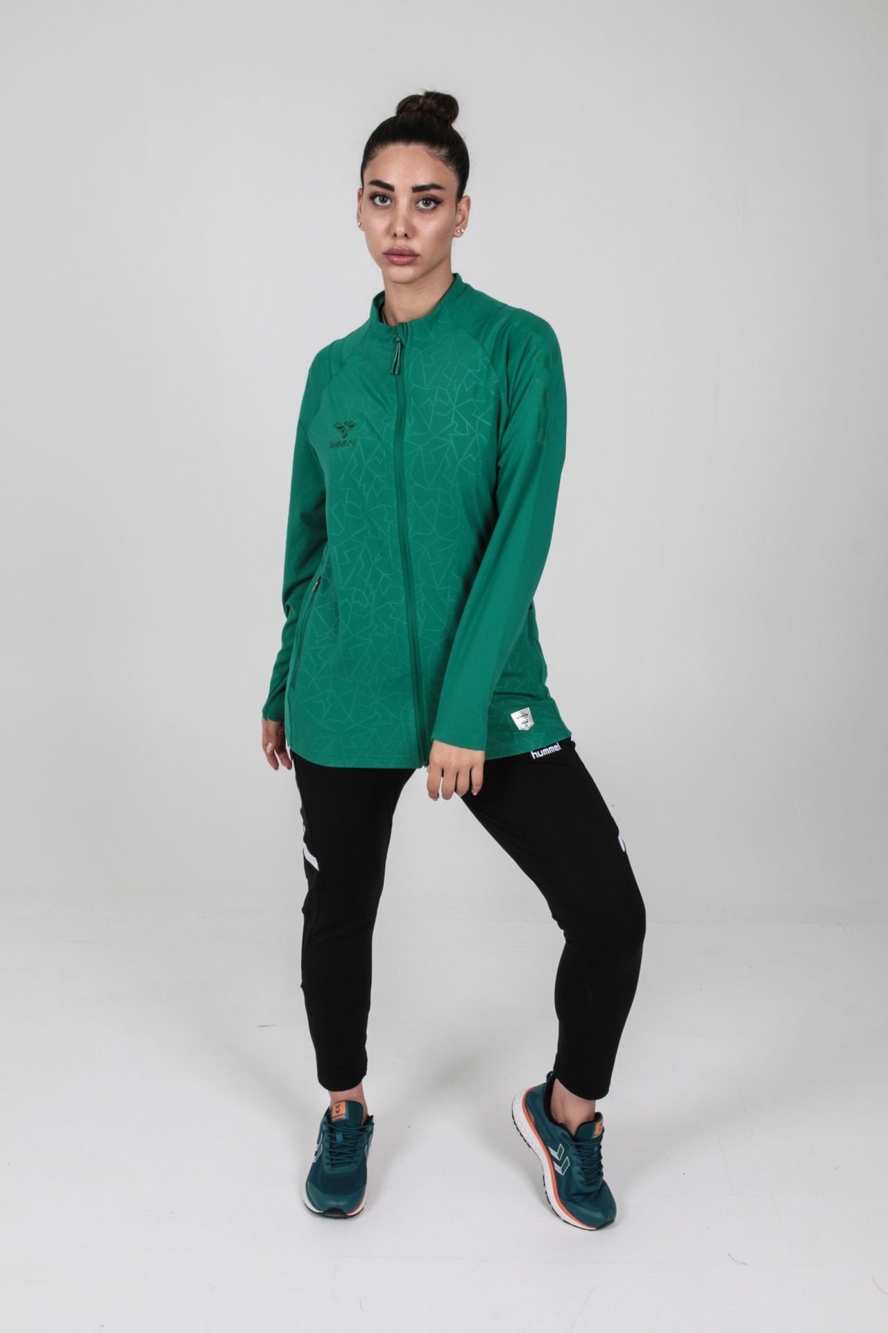 Hummel Dream Zıp Jacket Eşofman Üstü Yeşil