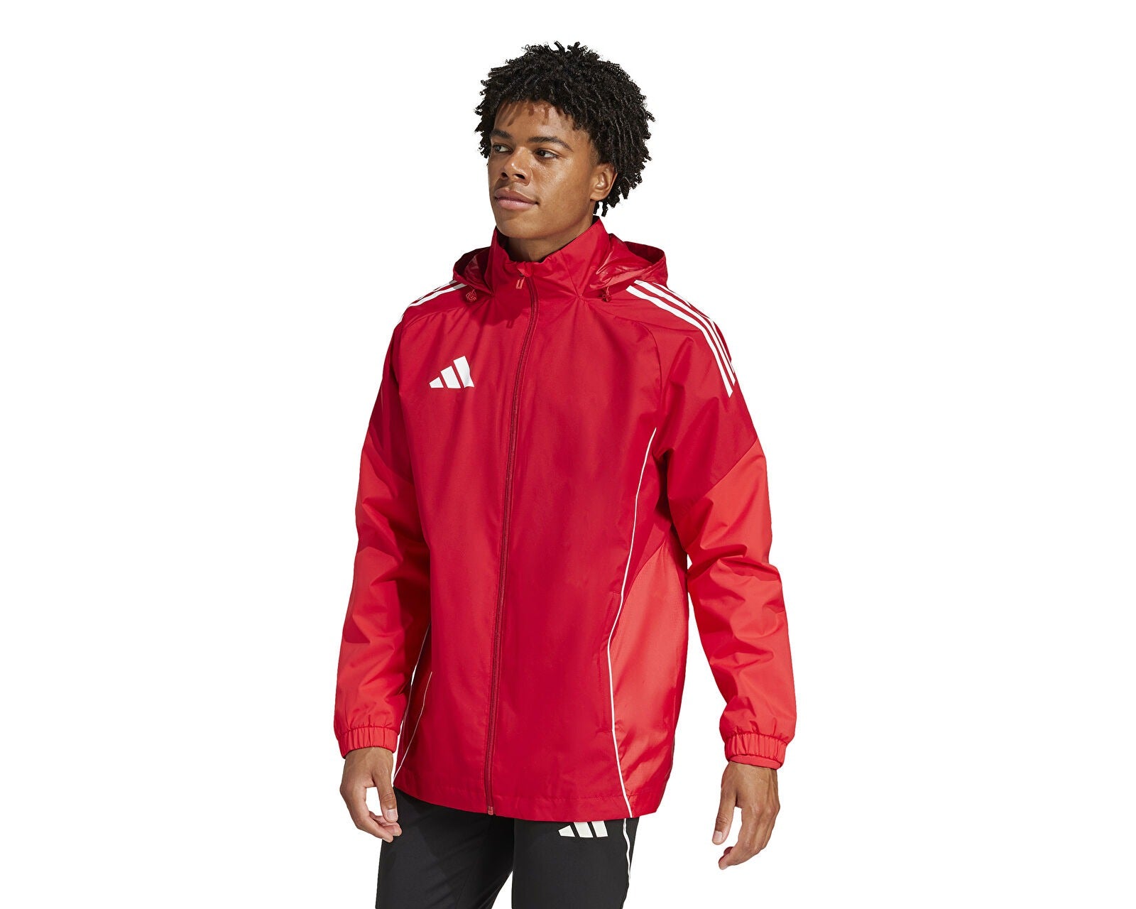 Adidas TIRO25C AW JKT Kırmızı Yağmurluk