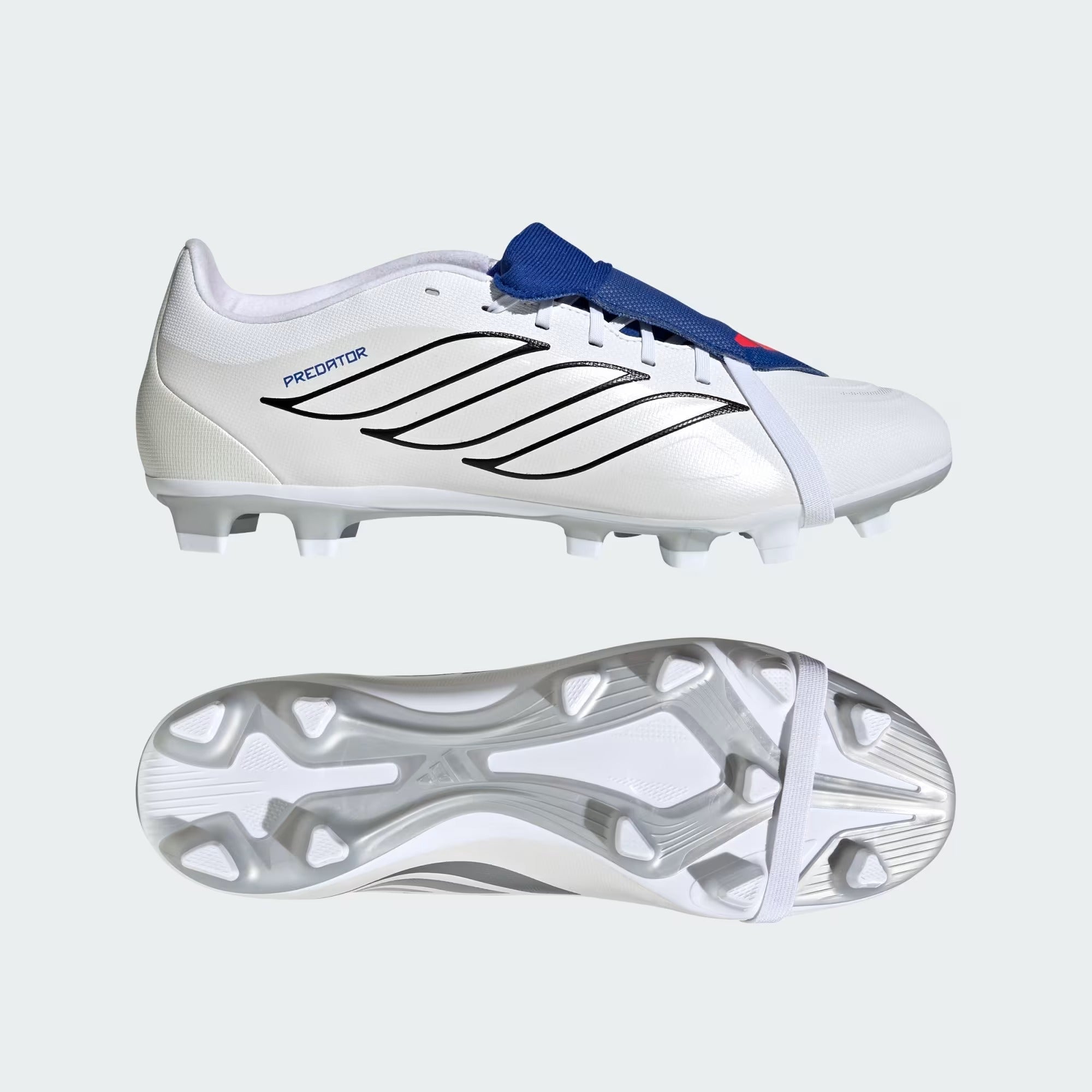 Adidas JP6524 Predator Club FT FG/MG Krampon Beyaz-Gümüş