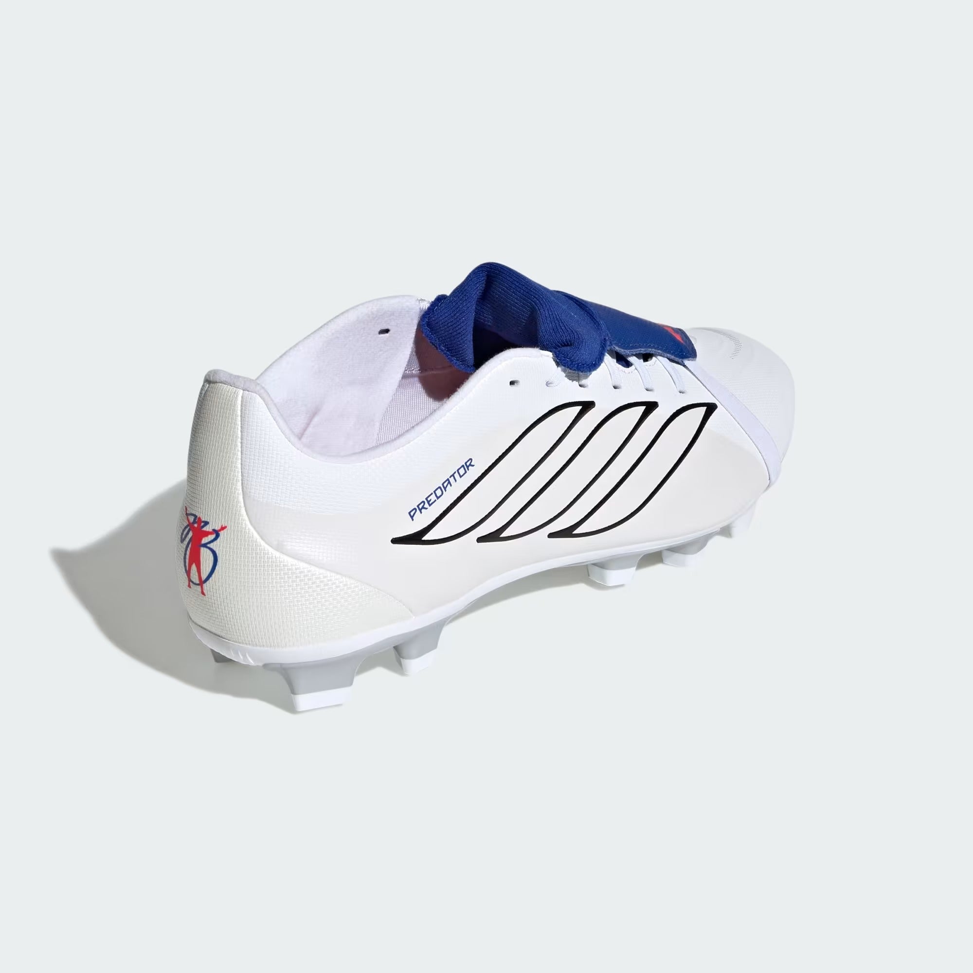 Adidas JP6524 Predator Club FT FG/MG Krampon Beyaz-Gümüş