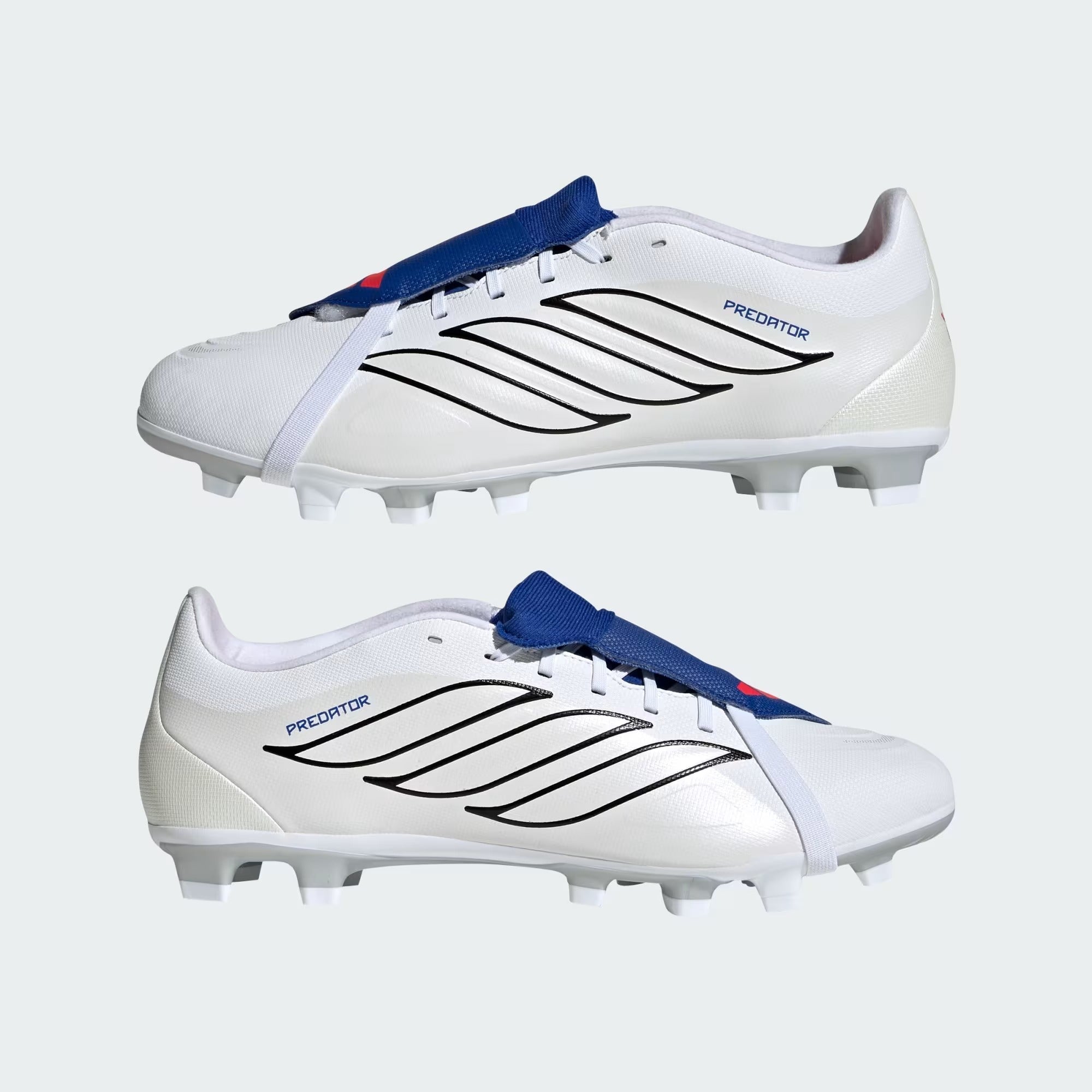 Adidas JP6524 Predator Club FT FG/MG Krampon Beyaz-Gümüş