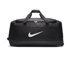 Nike BA5199-010 Çanta Spor Çanta Club Team Swsh Roller Bag Valiz Siyah
