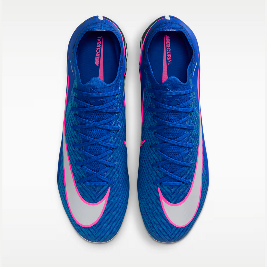 Nike FQ1457-446 ZM VAPOR 16 ELITE FG Krampon Mavi