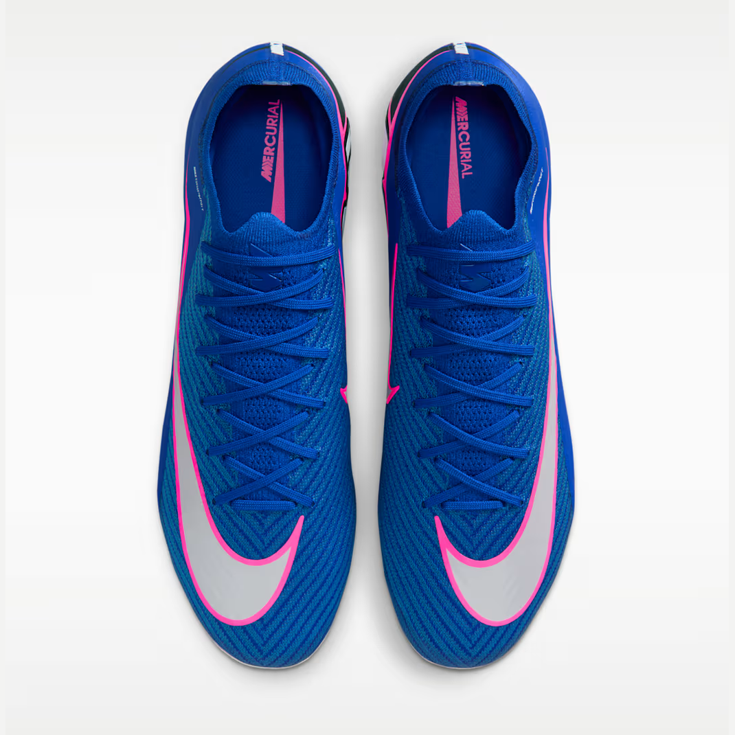 Nike FQ1457-446 ZM VAPOR 16 ELITE FG Krampon Mavi